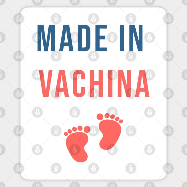 Made in vachina Sticker by Coolthings